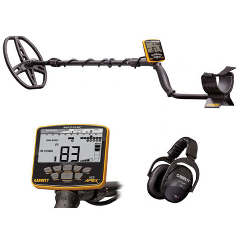 Détecteur de métaux Apex disque Raider DD 22 x 28 cm + casque MS-3 Z-Lynk