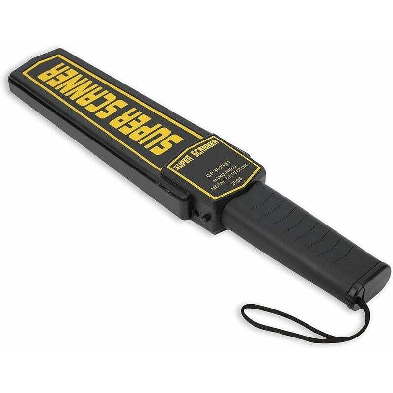Détecteur de métaux de sécurité portable, Détecteur de métaux portable, Vérificateur sécurité Scanner d'inspection de sensible Haute pour scanner