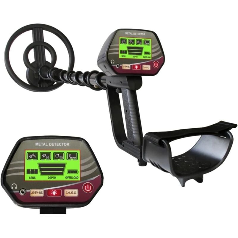 Détecteur de métaux, Détecteur de métaux étanche réglable de Haute précision MD-4072, détecteur de métaux de 33 à 43 Pouces avec écran lcd for