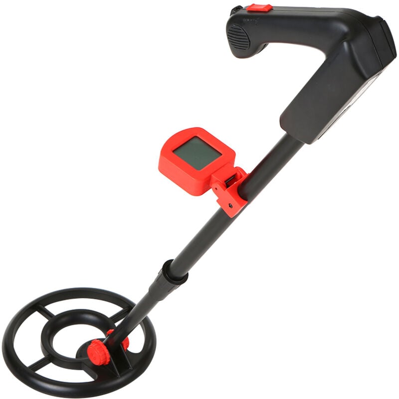 Lifcausal - Détecteur de métaux extérieur étanche lcd recherche sensible pièce de monnaie chercheur d'or chasseur de trésors pour enfants/démarreurs