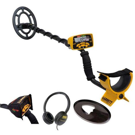 Détecteur de métaux Garrett ACE 300i – Fréquence 8 kHz – Écran LCD numérique – Bobine étanche pour plages et eau peu profonde - X960351