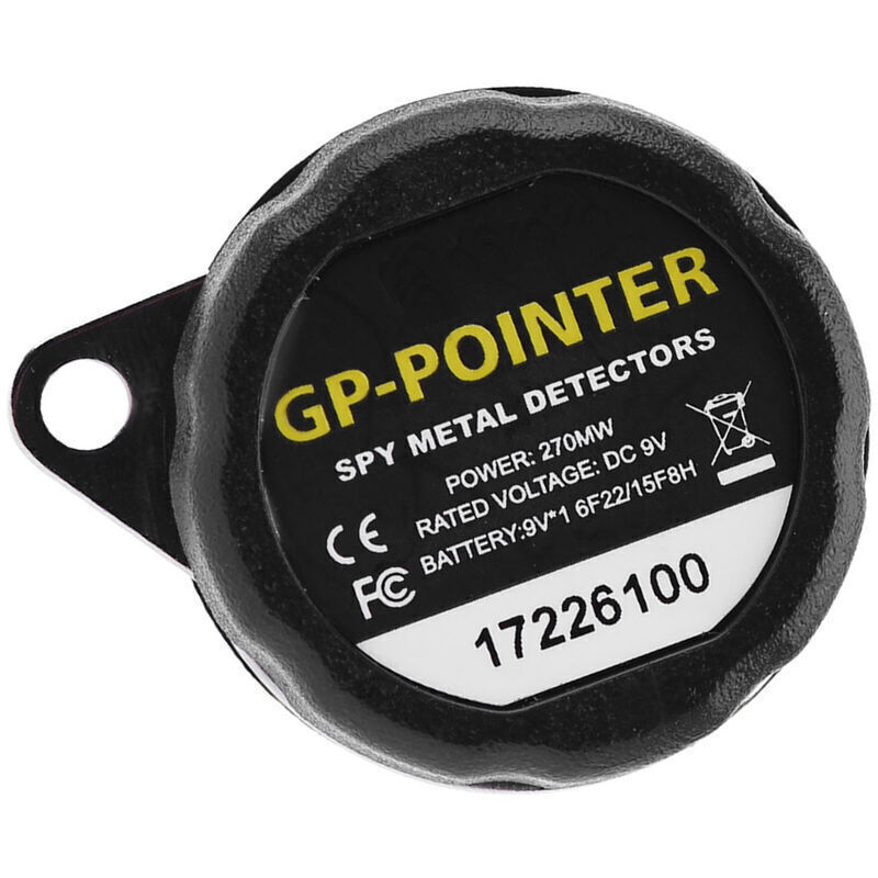 Detecteur De Metaux Pointeur De Broche Gp-Pointers Gp360 Haute Sensibilite Tout Metal Chercheur D'Or Nouvel Outil De Mesure Electronique, Noir