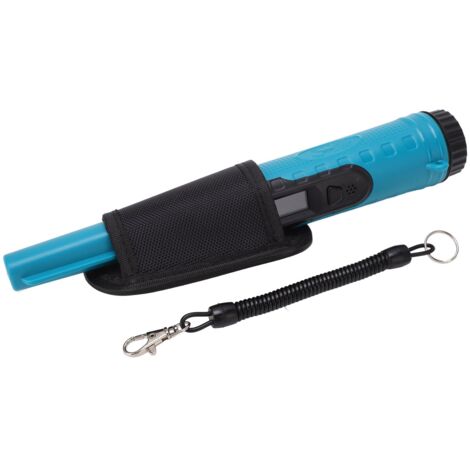 Détecteur de métaux portable étanche haute sensibilité avec 3 modes d'alarme, couleur verte
