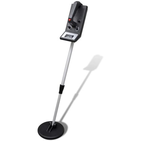 Détecteur de métaux portable Profondeur de recherche 60 cm noir - noir