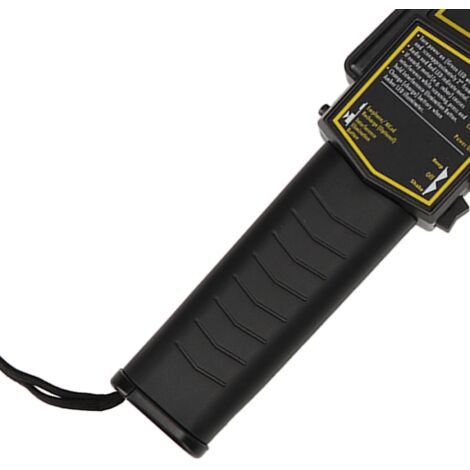 Détecteur de Métaux Portatif ZL 3000D - Scanner de Sécurité avec Sensibilité Réglable, Alarme Lumineuse pour Contrôles de Sécurité