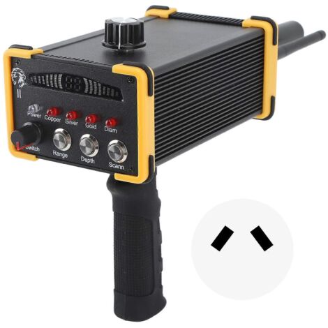 Détecteur de métaux professionnel portable haute précision pour la recherche d'or. Système de recherche par scanner. Profondeur : 15 m. Portée : 1 000 m. Alimentation : 100-240 V (prise australienne).