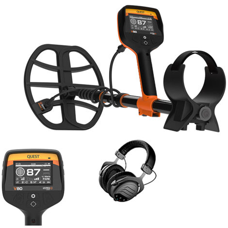 Détecteur de métaux Quest V80 + Casque sans fil