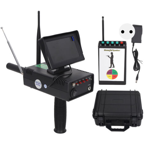 Détecteur de métaux souterrains, Rechargeable, sensible, à balayage rapide, pour or, prise ue, AC100-240V