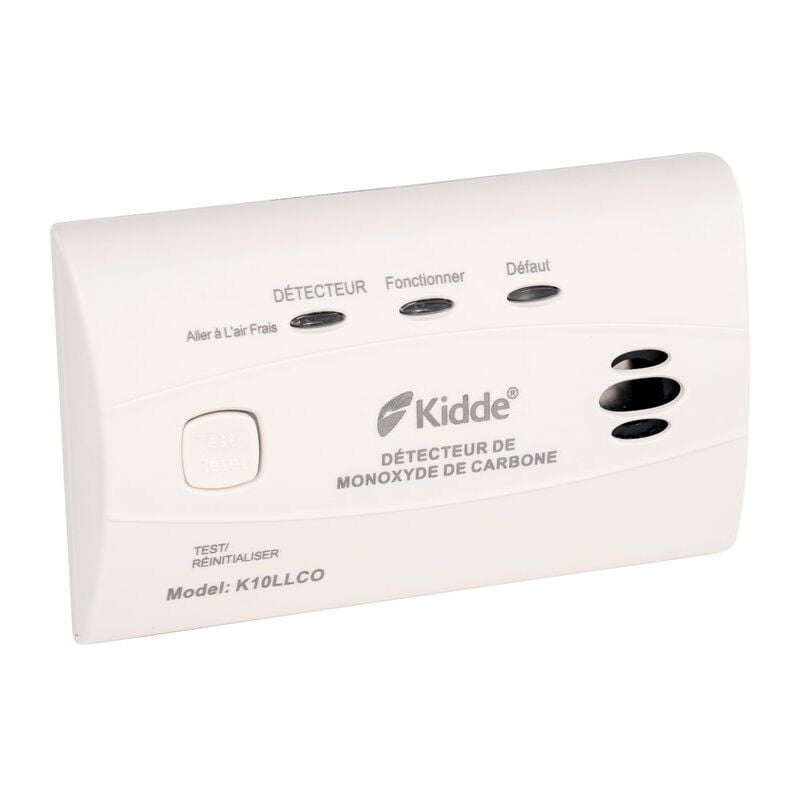 Kidde - Détecteur de monoxyde de carbone Alimenté par piles au lithium