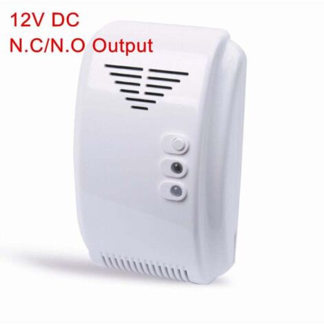 Détecteur De Monoxyde De Carbone Électronique 12V Alarme Capteur De Gaz Sécurité