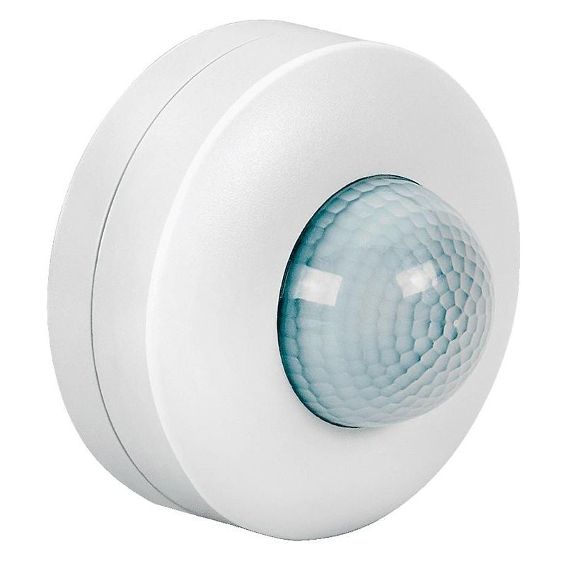 Détecteur de mouvement 360° saillie 12m blanc - ASLO