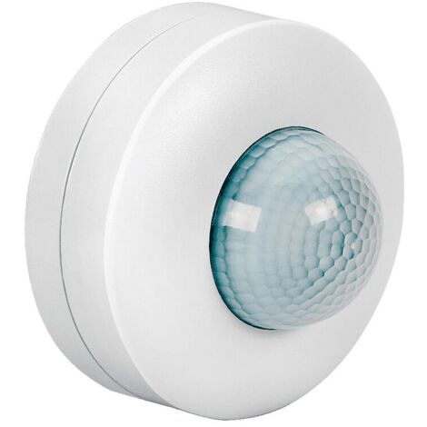 Détecteur de mouvement 360° saillie 12m blanc - ASLO