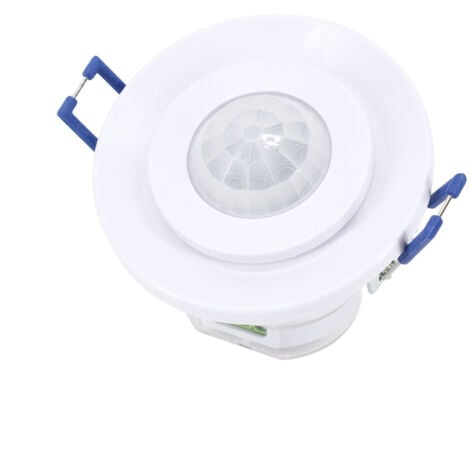 BEMKO Détecteur de mouvement 800W - Angle 360° - Portée 8m - Blanc - Orientable