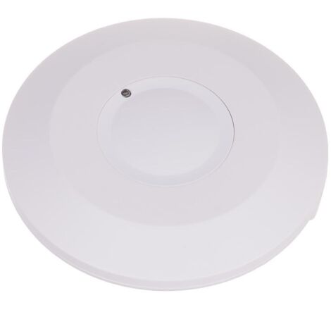 Détecteur de mouvement à micro-ondes à 360 degrés DRM-08 avec fonction de détection de présence et de crépuscule