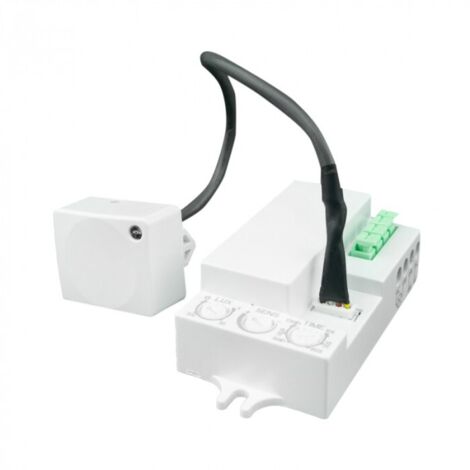 Détecteur de mouvement à micro-ondes avec câble CM-2B Blanc Eco Light