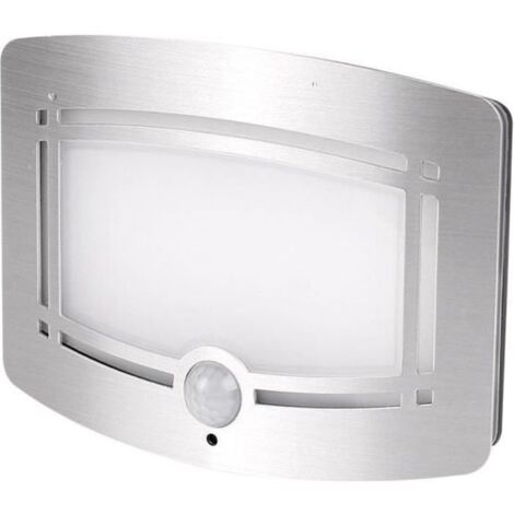 Detecteur de mouvement active applique murale LED Veilleuse sans fil a piles Auto On-Off pour le couloir voie escalier mur Lumiere