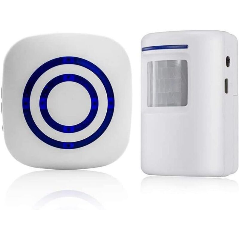 Détecteur de mouvement, alarme d'allée sans fil, alarme de sécurité à domicile, détecteur de mouvement d'entreprise, alarme intérieure et extérieure