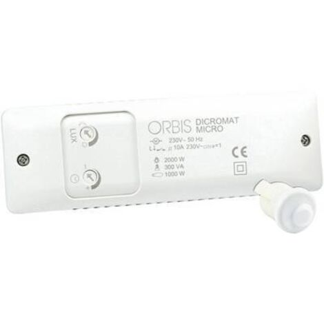 Détecteur de mouvement encastré 360º Orbis Dicromat Micro OB133612