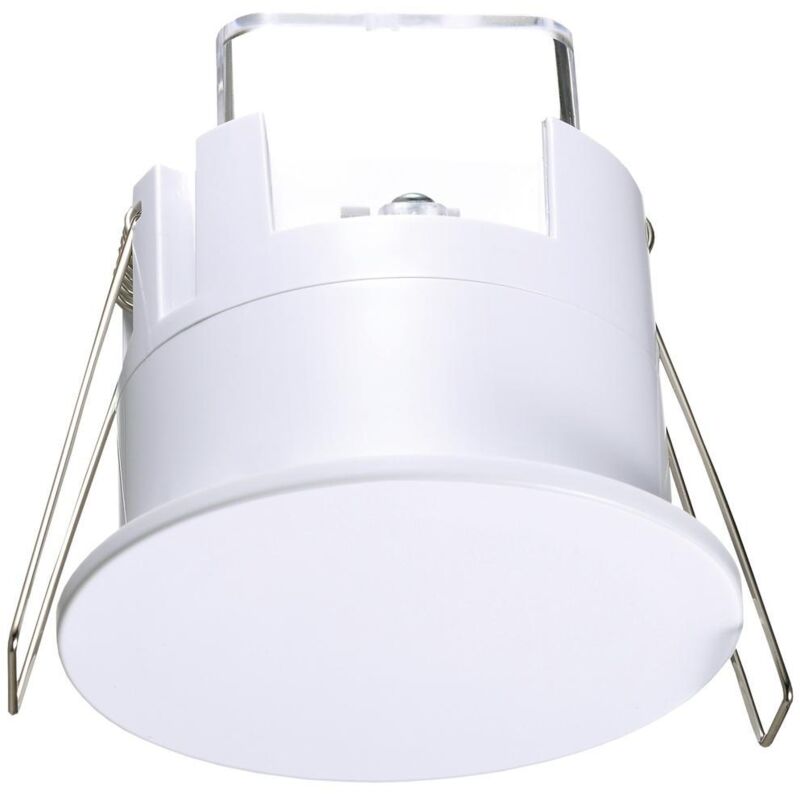 GSC - Détecteur de mouvement encastré 'James' orientable au plafond avec portée jusqu'à 3m blanc