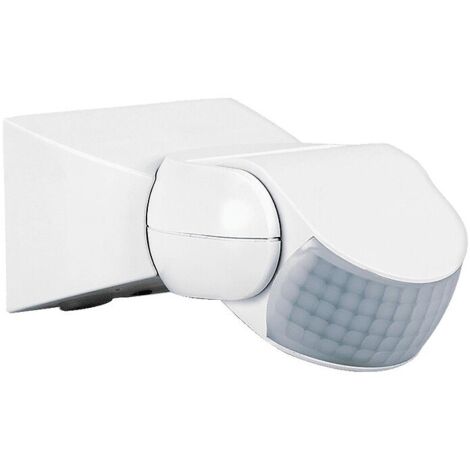 Détecteur de mouvement infrarouge 12m IP65 blanc - ASLO