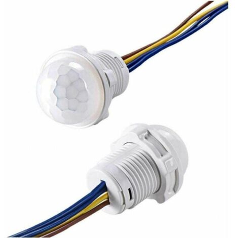 Détecteur de mouvement infrarouge LED Downlight 100v-240v Commutateur de lumière