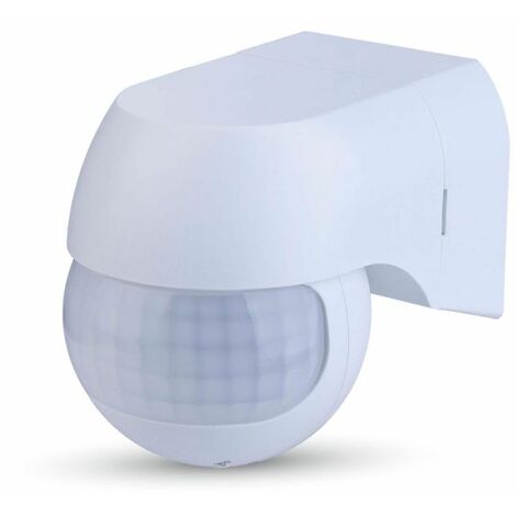 Détecteur De Mouvement Infrarouge  Mural Orientable Blanc Vt-8028