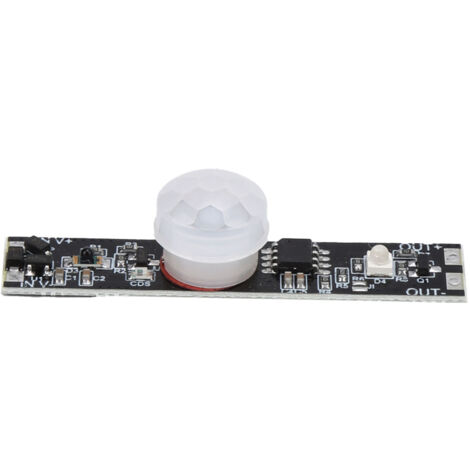 Détecteur de mouvement infrarouge PIR, interrupteur automatique pour éclairage, module ABS, alimentation DC 3.7V-24V, modèle LZGHPHWPIRV2