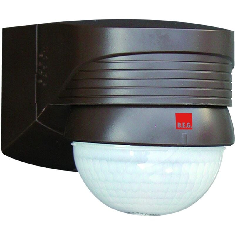 B.e.g - LC-plus 280-BR détecteur de mouvement LC-plus 280° brun luxomat 91018