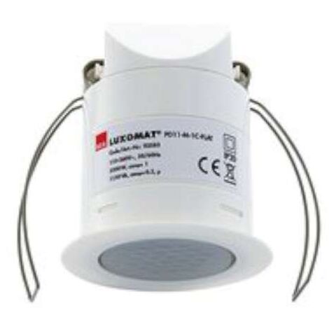 Détecteur de mouvement maître extra plat encastré 1 canal – Portée 9m – Angle de détection 360° – Luminosité 10-2000 lx – 92583 – Beg Luxomat - PD11-M-1C-FLAT-FP