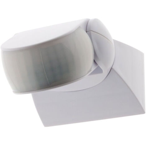 Détecteur de mouvement mural + plafond - IP44 - Blanc - Zenitech