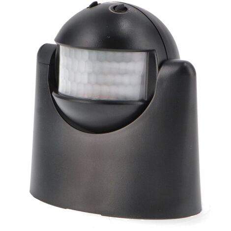 Détecteur de mouvement PIR 180º Surface noire - Ledme - LM8276