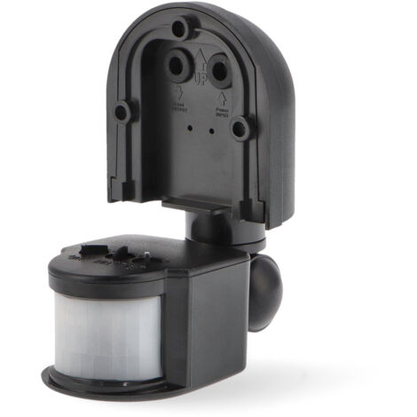 Détecteur de mouvement PIR 180º Surface noire - Ledme - LM8278
