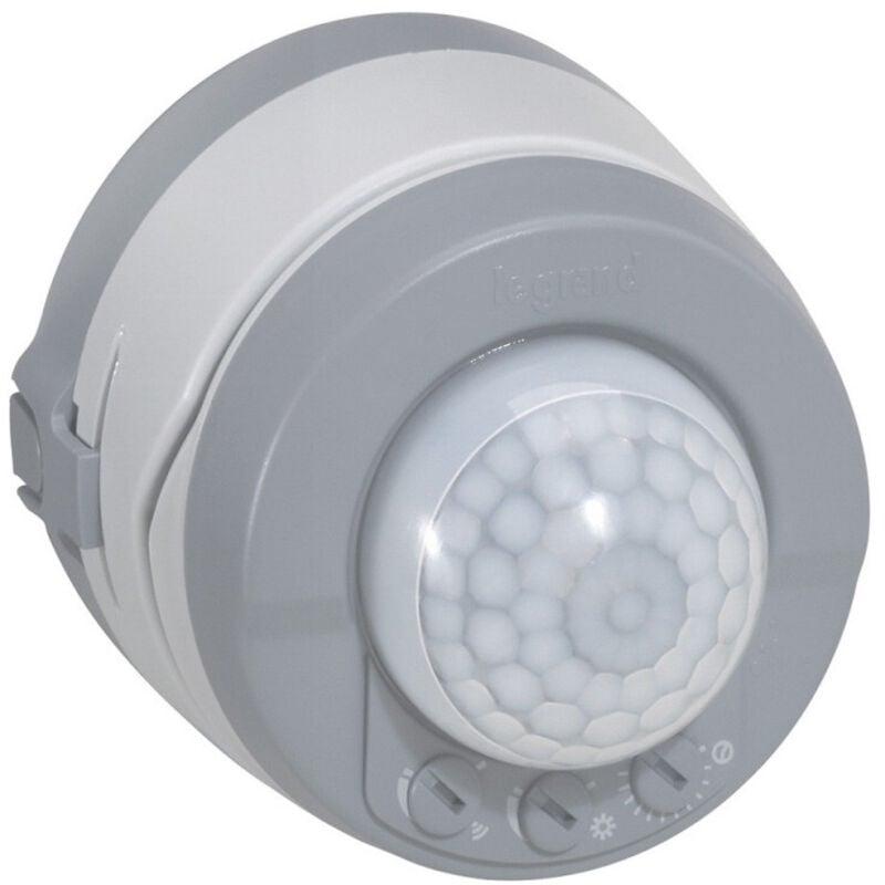 Legrand - Détecteur de mouvements étanche 3 fils ECO1 Plexo complet IP55 saillie gris 069740