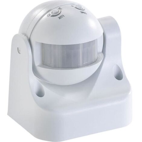 Détecteur de mouvement - REVOLT - PIR orientable à 180° - 230 V - IP44