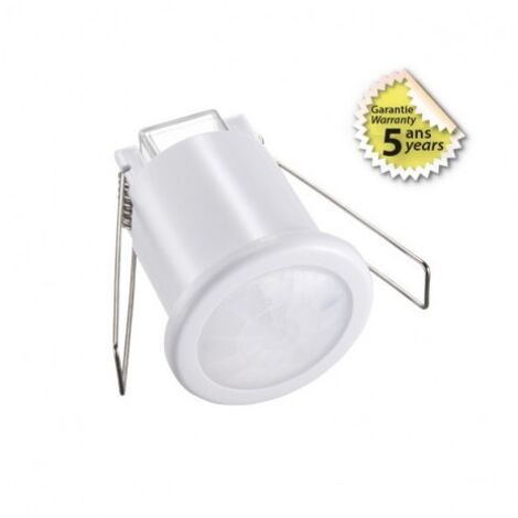 Détecteur de mouvement Rond IR LED BBC 360° - Encastrable Miidex Lighting®