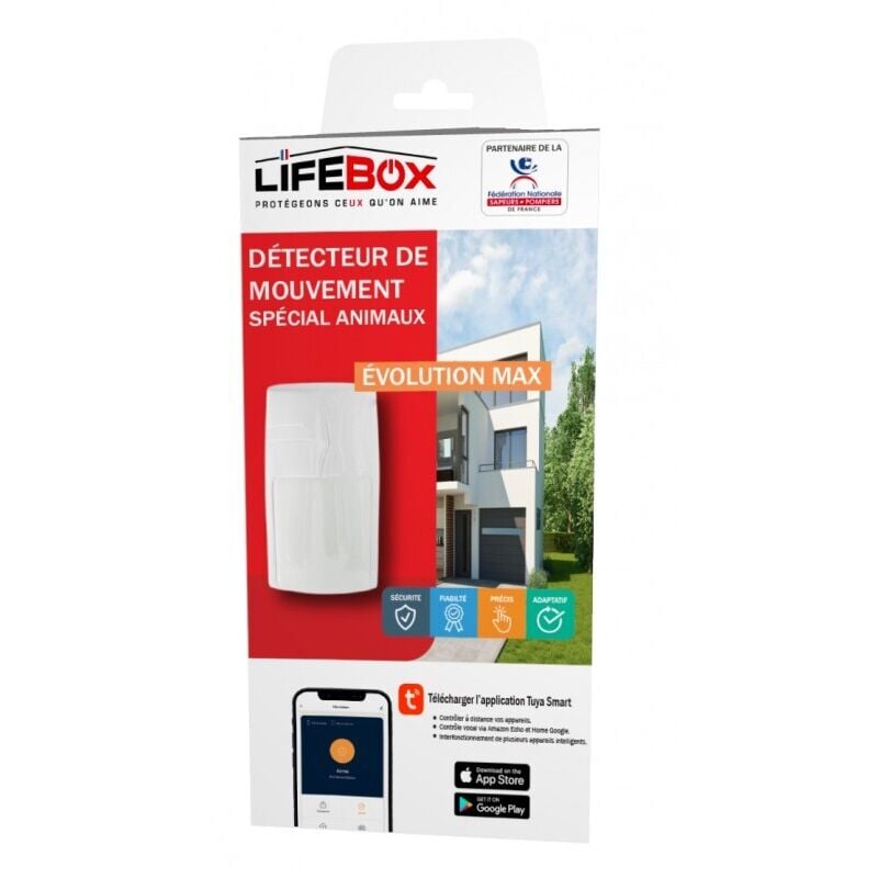 Lifebox - Détecteur de mouvement spécial animaux pour EvolutionMax