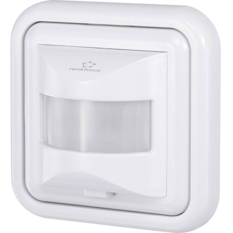 Détecteur de mouvements pir Renkforce 4016139070186 encastré 160 ° relais blanc IP20 Détecteur de mouvements pir Renkforce 4016139070186 encastré 160 ° relais blanc IP20