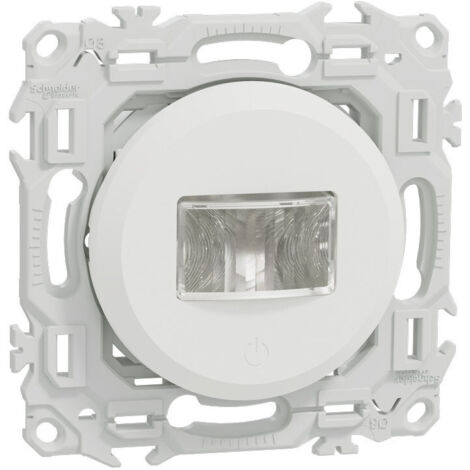 Détecteur de présence blanc Odace (S920526)
