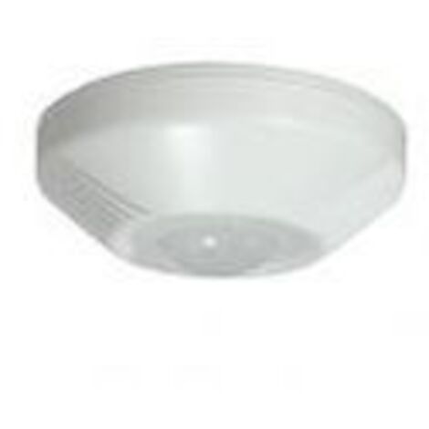 Detecteur de presence haute-sensibilité 360° encastre Ø 111x90mm 2 canaux 230V pour circuit 2000W max Argus