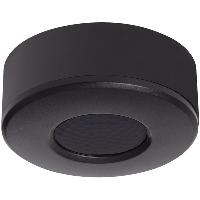 Ledkia - Détecteur de Présence pir et Crépuscule 180º Smart encastrable Noir