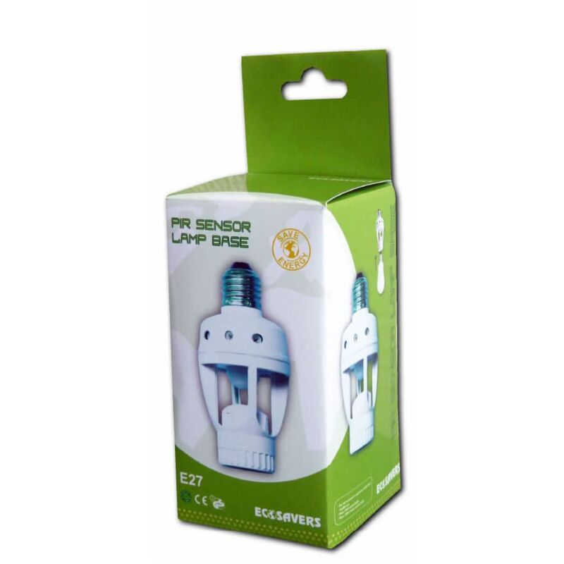 Eqwergy - Support ampoule E27 détection de présence