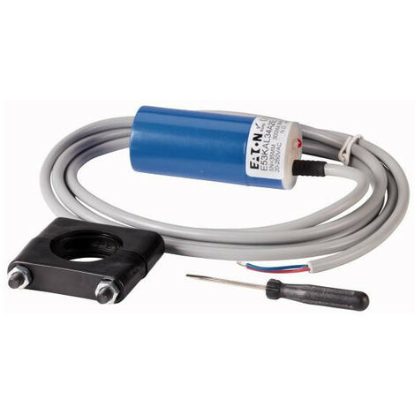 Détecteur de proximité berceau Sn 35mm 1 s 3L NPN 10-30VDC M34 matière isolante câble 2m EATON E53KAL34T110E