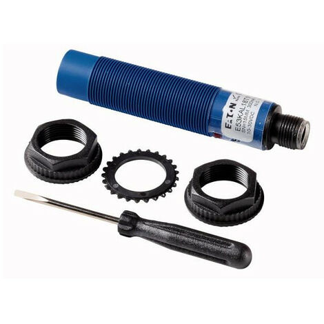 Détecteur de proximité berceau Sn 8mm 1 O 3L NPN M18 matière isolante M12 EATON E53KBL18T110SD