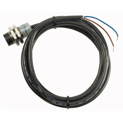 Détecteur de proximité inductif 1 O Sn 8mm 2L 20-250VAC M18 métal câble 2m EATON E57SBL18A4E