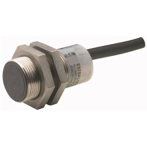 Détecteur de proximité inductif 1 s Sn 5mm 2L 40-250VAC 20-250VDC M18 métal câble 2m EATON E57SAL18A2