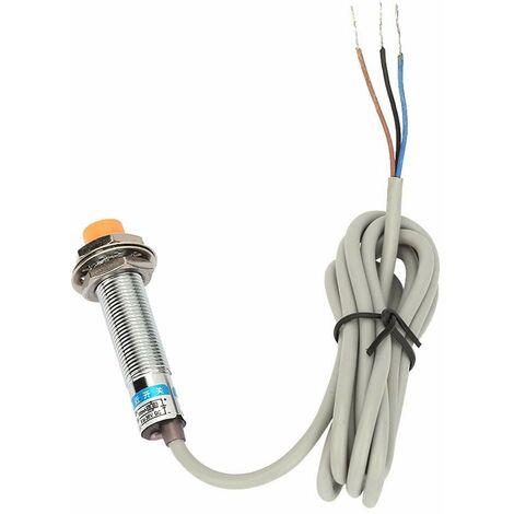 Détecteur de Proximité Inductif Capteur de Proximité NPN LJ12A3-4-Z/BX DC 12-24V Commutateur Normalement Ouvert