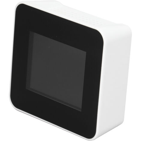 Détecteur de Qualité d'Air Professionnel - Mesure PM2.5, CO2, HCHO, TVOC, Température et Humidité avec Affichage LCD