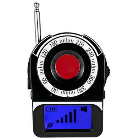 Détecteur de radio de signal sans fil RF à gamme complète multifonctionnel Détecteur de traceur de détection automatique