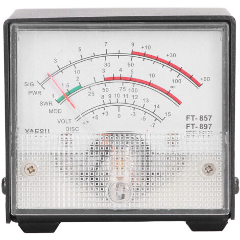 Détecteur de Rapport d'Onde Stationnaire (ROS) à Aiguille pour Yaesu FT-857/897, Mesure de Puissance RF