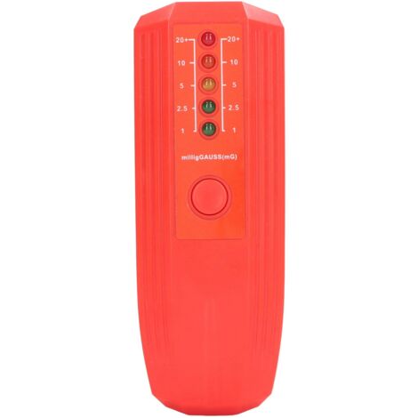 Détecteur de Rayonnement Électromagnétique 50/60Hz avec Affichage LED - Testeur CEM